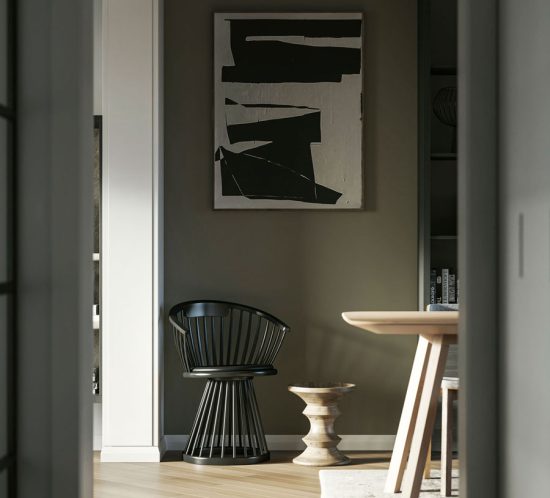 Scandinavian style interior